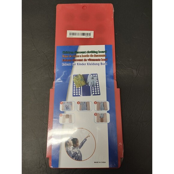 Kid Size Plastic Clothes Folding Board Easy and Fast - Picture 1 of 3